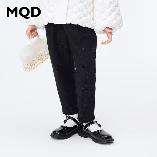 【秒3】【MQD】女童冬季精致浪漫休闲束脚针织长裤 商品图0