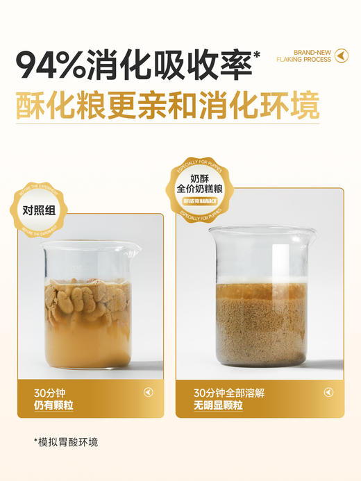【重磅新品】鲜羊奶酥化狗粮 | 中小型犬通用奶糕粮 | 生羊乳配方 | 泰迪/贵宾/通用型  |轻松断奶 | 适合阶段≥1个月龄 商品图3