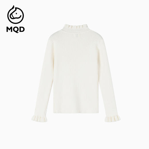 【秒2】【MQD】女童冬季甜美可爱木耳边针织衫毛衣 商品图3