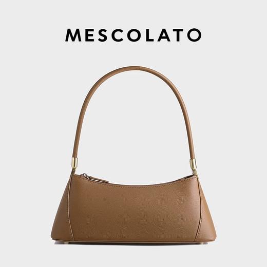 Mescolato 意大利手工法棍包小众设计品牌牛皮法棍包单肩腋下包女 商品图3
