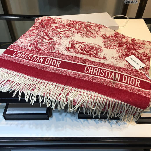 秋冬特惠💰150 迪家围巾 CD动物印花长巾！围巾披肩毛毯三用 商品图3