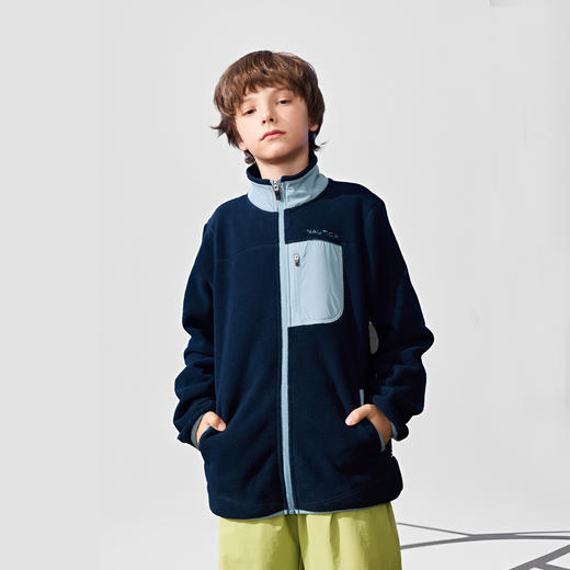 NAUTICA诺帝卡童装 针织拉链外套 NK330502 商品图2