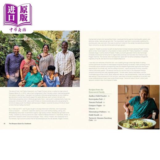 【中商原版】侨民香料公司食谱 The Diaspora Spice Co. Cookbook 英文原版 Sana Javeri Kadri 商品图4