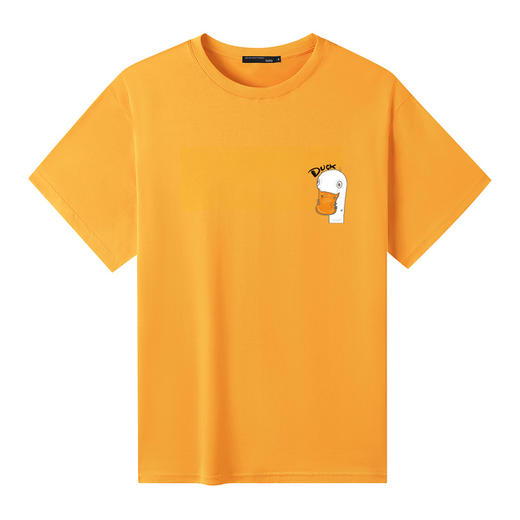 GXG男装【100%棉】夏季卡通动物印花情侣款百搭圆领短袖t恤K&C 商品图4