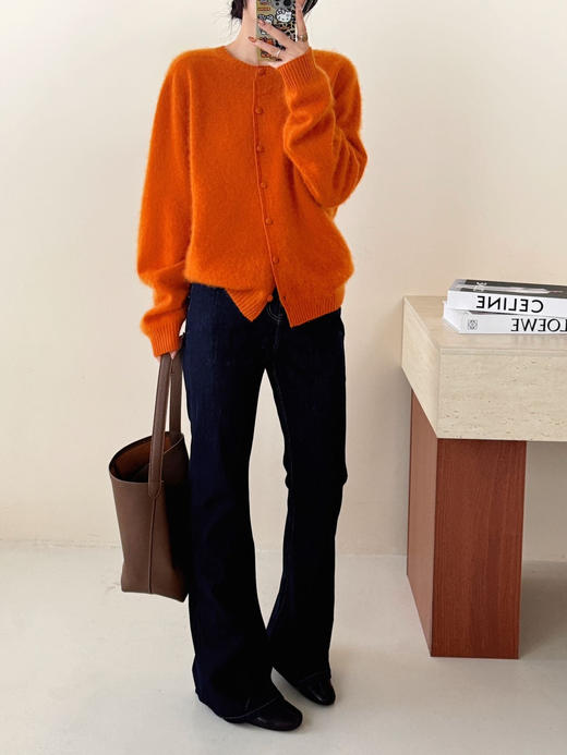 高奢定制羊绒澳毛开衫 鄂尔多斯同款 商品图12