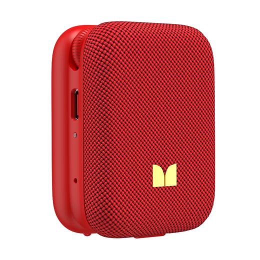 魔声（Monster）M17便携式蓝牙Mini音箱  净重约80g 超长续航 红色 商品图1