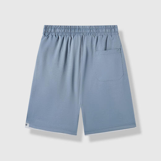 GXG男装25夏季舒适顺滑经典抽绳拼接百搭运动休闲短裤K&C 商品图5