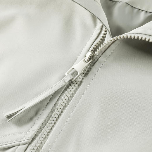 GXG男装秋季时尚拼接微落肩立领简约休闲短款设计感男式夹克K&C 商品图10