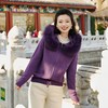 西子/毛领连帽针织开衫/MSXS0589 商品缩略图0