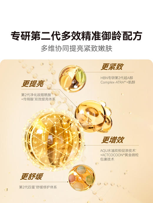 HBN视黄醇精华乳2.0双a醇乳液紧致抗皱焕亮 商品图3