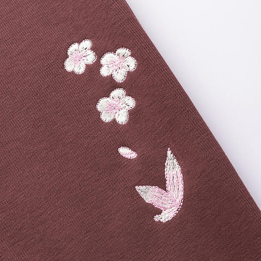 【秒3】【MQD】女童冬季国风绣花宽松舒适针织长裤 商品图4