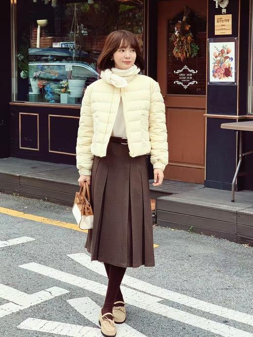 [特价] 韩系多色百搭基础款羽绒服 90白鸭绒羽绒服 深灰色/浅蓝色/黄色2510011 商品图0