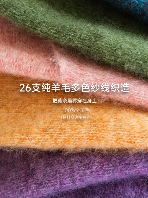 无缝一体26支纯羊毛拉绒圆领毛衫FCG1WST058 商品图8
