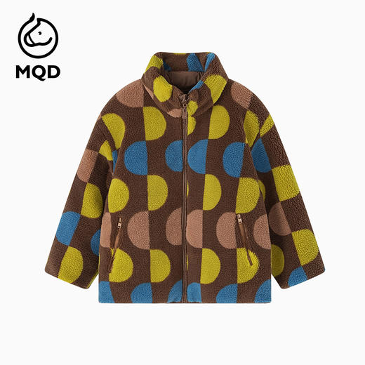 【秒1】【MQD】男童冬季趣味满版印花立领羽绒服 商品图4