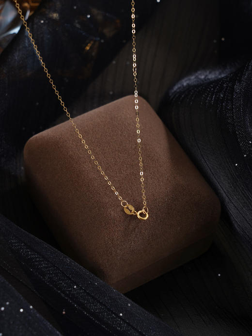 子佩集【邂逅】G18K珍珠惜王妃项链【MLKJXL006】7.5-10mm珠镀金双珠2601 商品图5