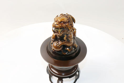 非遗仿古貔貅熏香炉 铜制文房香道茶道摆件 商品图1