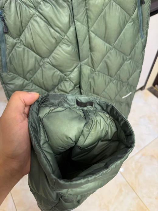 天猫1600，正品蒙贝欧鹅绒羽绒裤，
竟如此惊艳，神奇！！第一次体验！！！
超轻量化，800蓬云朵包裹，怕冷你就来
裤脚抽绳可收紧，两侧拉链口袋，
两个色，尺码S-XL 商品图9