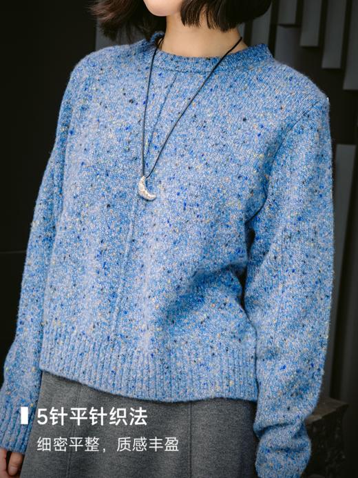 100%山羊绒彩点纱毛衫FCG1CST059 商品图2