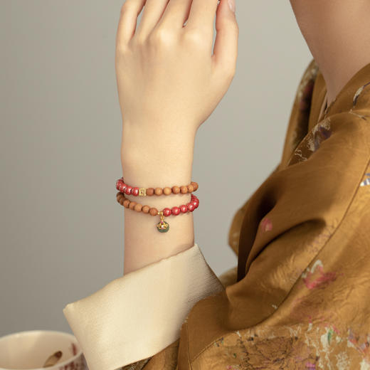 【买二送首饰盲盒一个 款式随机发 每个ID限送一个】MS Lemuguet（铃兰珠宝）2026鸿运首饰系列 朱砂/南红玛瑙 祥瑞吉庆 美如诗画！礼盒装 商品图4