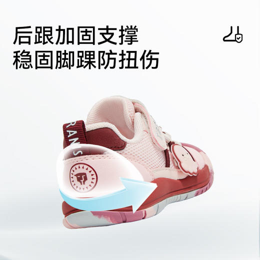 泰兰尼斯童鞋春季新款218学步鞋男宝宝女宝宝防滑鞋子防踢儿童鞋T01T6A8536 商品图3