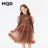 【秒2】【MQD】女童冬季复古蓬松舒适休闲长袖连衣裙 商品缩略图2