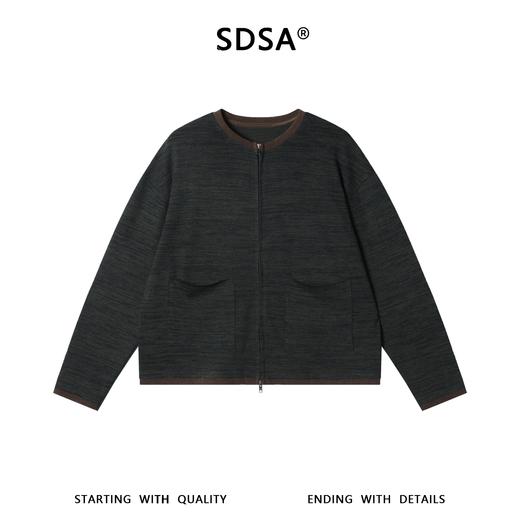 OAS2801SDSA男士秋冬新款痞帅男装韩版撞色拼接针织长袖卫衣拉链开衫百搭 商品图1