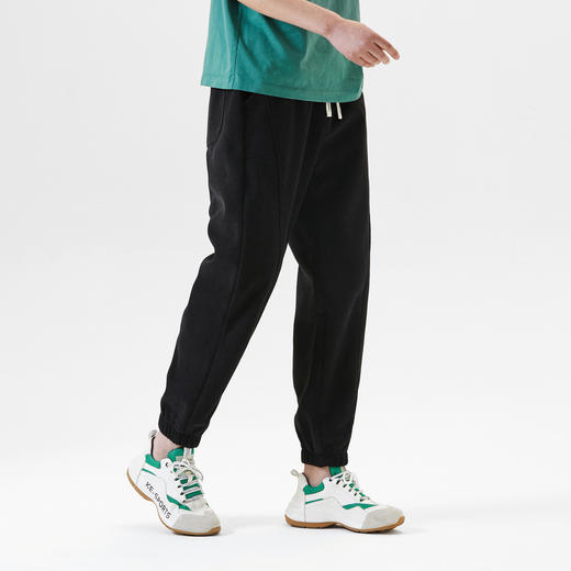 GXG男装秋冬束脚休闲裤男士时尚百搭运动风卫裤K&C 商品图2