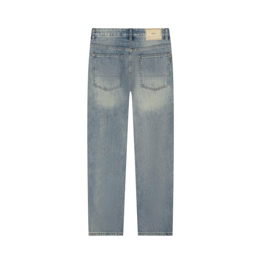 GXG男装秋季时尚潮流破洞款男式百搭牛仔休闲直筒长裤K&C 商品图6