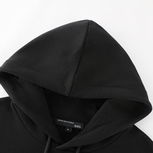 GXG男装【双层字母】秋季时尚潮流连帽卫衣情侣款休闲百搭上衣K&C 商品图5