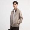 GXG男装25秋季时尚撞色格纹领口潮流宽松百搭休闲男式翻领夹克K&C 商品缩略图4
