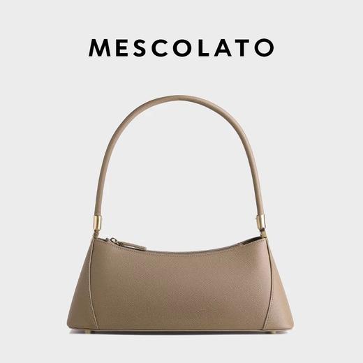 Mescolato 意大利手工法棍包小众设计品牌牛皮法棍包单肩腋下包女 商品图2
