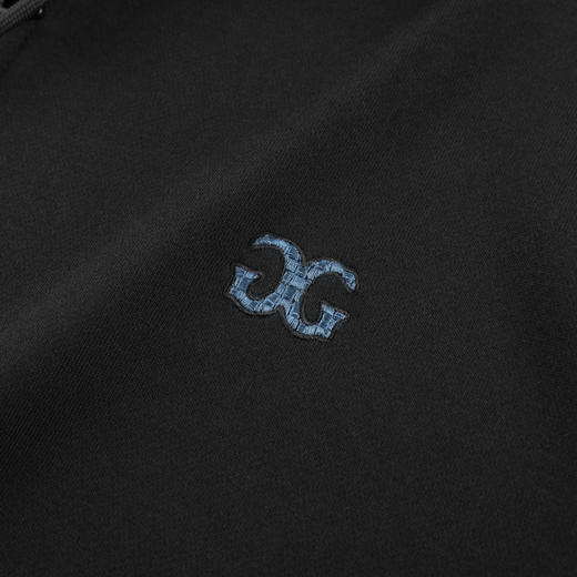 GXG男装【时尚印花】春季潮流拉链抽绳情侣款连帽开衫卫衣K&C 商品图5