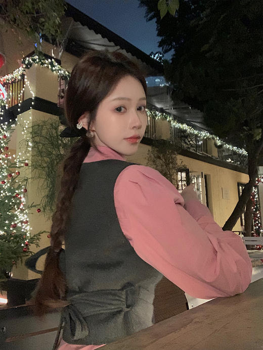 现货 冬日美院系列 减龄学院风二件套 商品图1