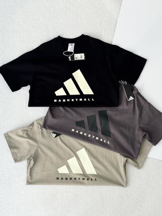 付款减库存！男女同款！三叶草Adidas Basketball系列短袖  篮球短袖 商品图0
