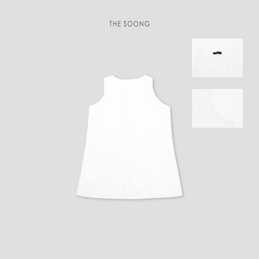 THESOONG/春季新品极简小背心女士软糯亲肤弹力羊毛背心7761 商品图6