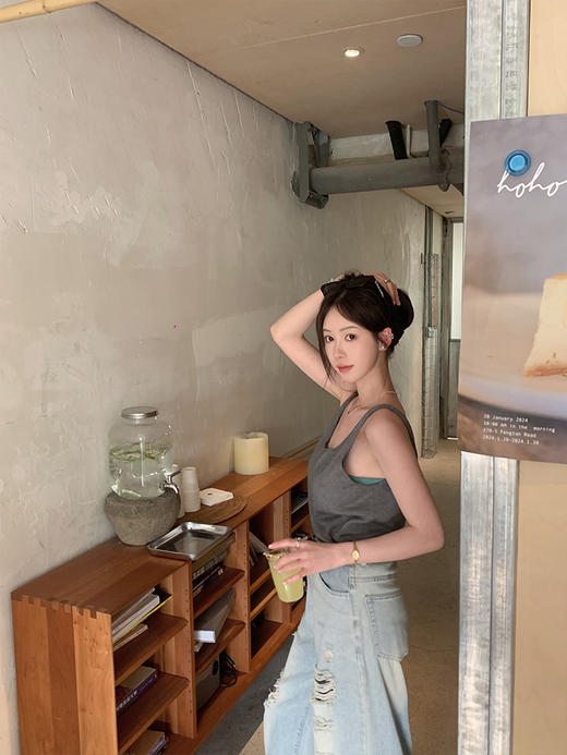 现货 叠穿公式 春夏造型氛围感 内搭/叠穿时髦吊带 商品图4