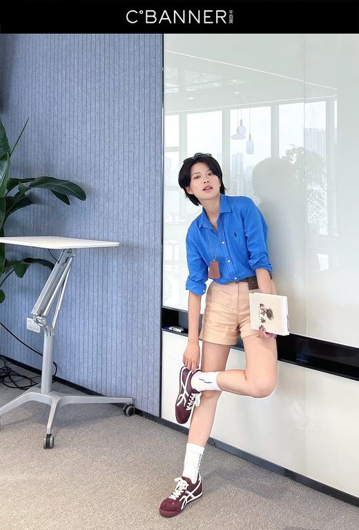 千百度秋季新品运动德训女鞋A25498801 商品图2