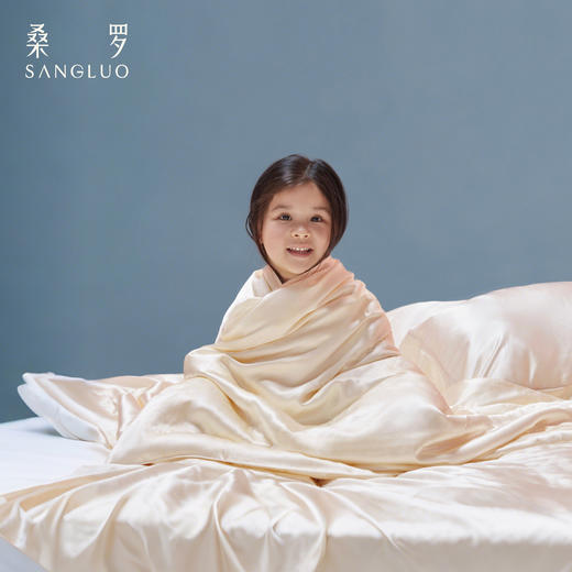【新年焕新送礼】桑罗手工蚕丝被子母被静音零压亲肤好睡（连胎套都是奢侈的） 商品图3