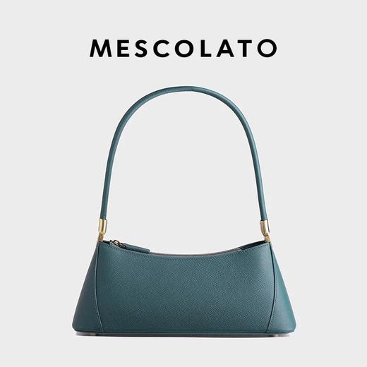 Mescolato 意大利手工法棍包小众设计品牌牛皮法棍包单肩腋下包女 商品图5