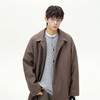 【YW】无忧购“清仓福利”秋冬款休闲中长款质感毛呢大衣男加厚防风翻领外套L6019（截单后3-5天发货） 商品缩略图3