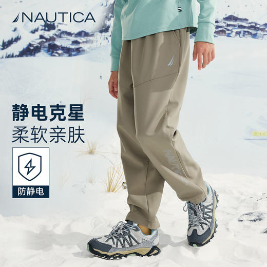 NAUTICA诺帝卡童装 梭织加绒长裤 NK340183 商品图3