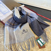 秋冬特惠💰400 诺悠翩雅围巾 秋冬新品【山羊绒水波纹格纹围巾】 商品缩略图4