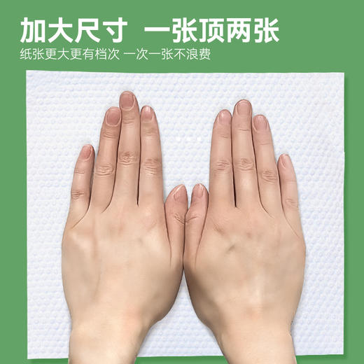 若禺擦手纸2层加厚型200张/包1件2包湿水不易破RC022 商品图2