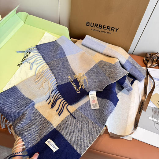 秋冬特惠💰240 巴宝莉围巾 精致的战马刺绣让围巾 商品图4