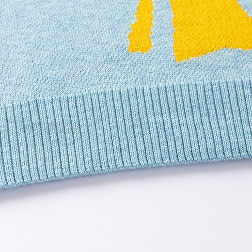 【MQD】男童冬季童趣潮酷提花舒适半高领针织衫 商品图9