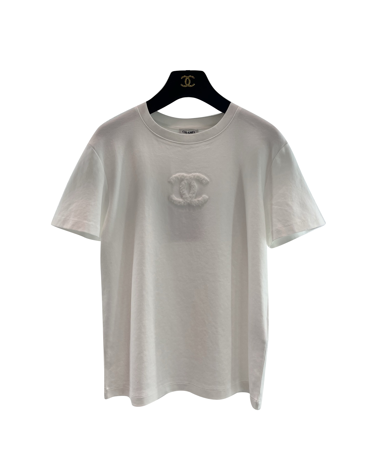 女款毛巾刺绣短袖T恤ba025