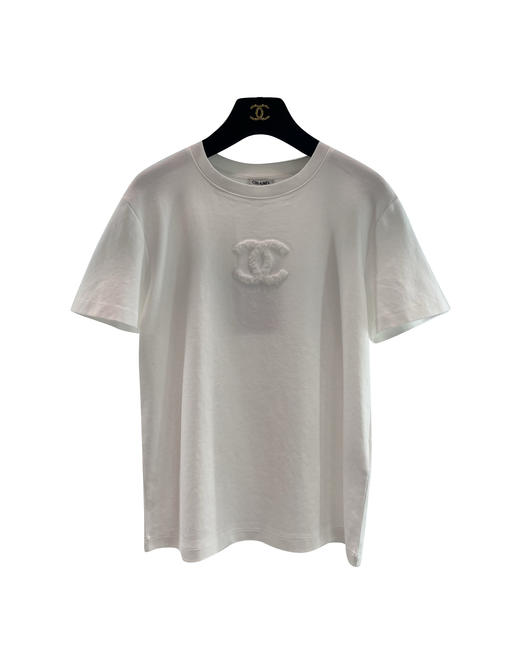 女款毛巾刺绣短袖T恤ba025 商品图0