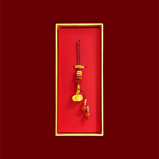 普陀山金石聚福挂饰-舟 商品图3