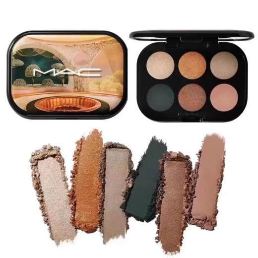 MAC/魅可 摩登幻境花园6色眼影盘 6.25g 显色不飞粉六色显眼盘百搭盘 商品图3