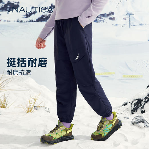 NAUTICA诺帝卡童装 梭织加绒长裤 NK340180 商品图3